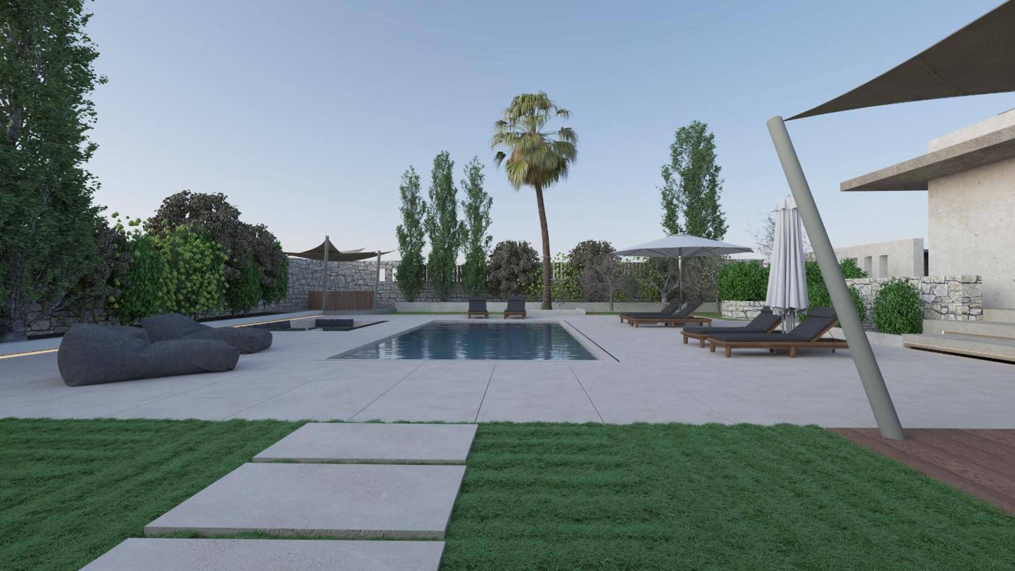 Green Acre Villa Karteros Exterior foto